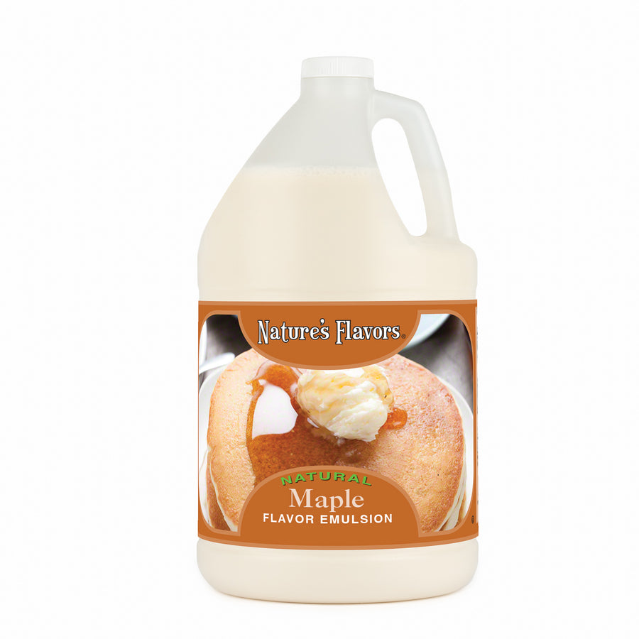 Maple Flavor Emulsion for High Heat Applications