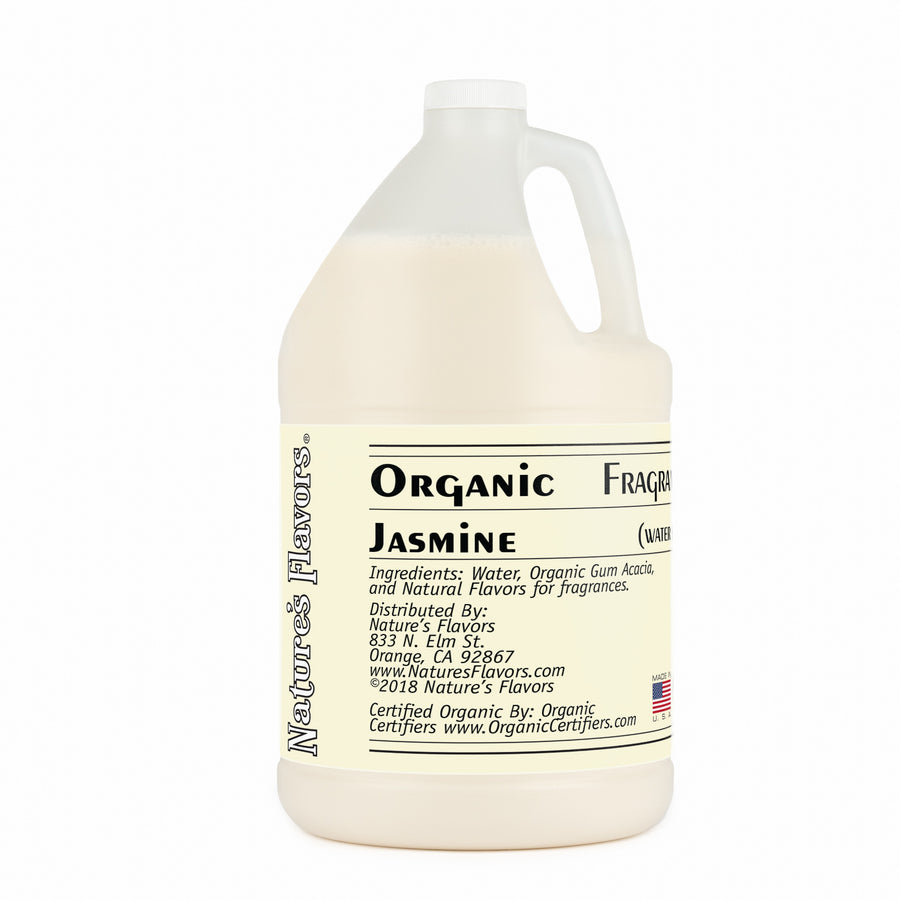 Organic Jasmine Fragrance Emulsion with Floral Notes (Water Soluble)