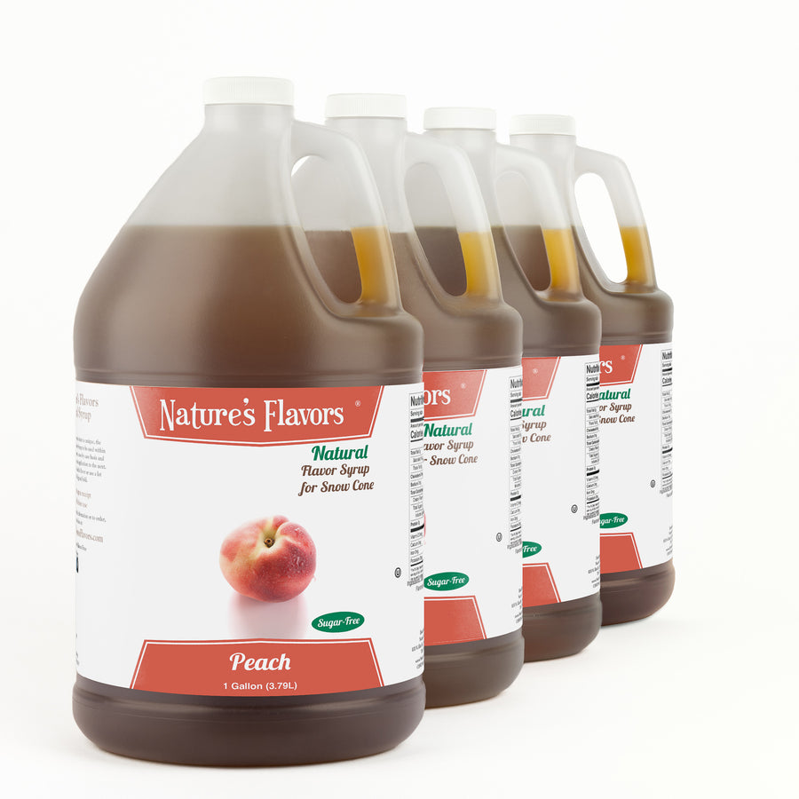 Sugar Free Peach Snow Cone Syrup