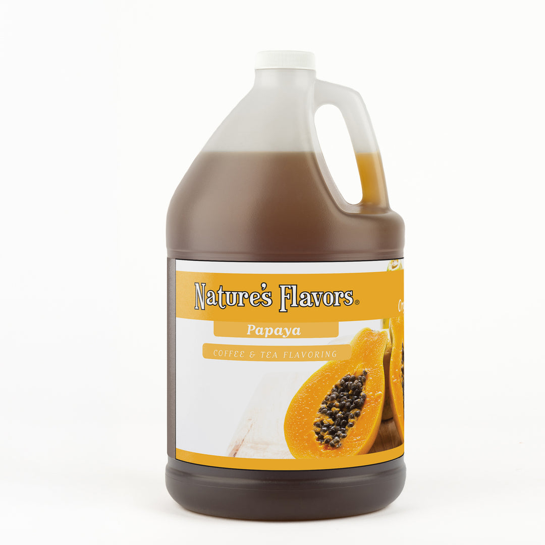 Organic Papaya Coffee and Tea Flavor Without Diacetyl