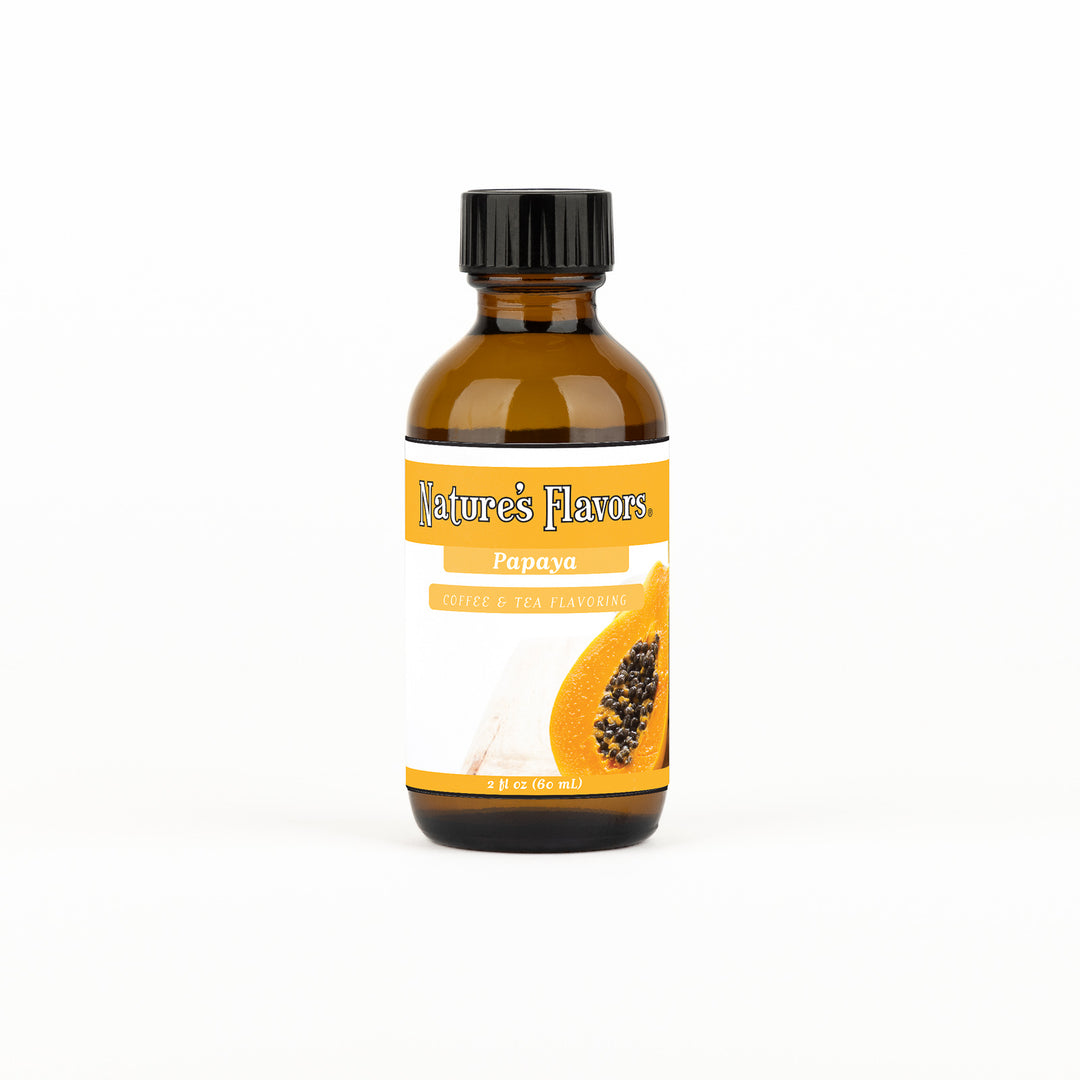 Organic Papaya Coffee and Tea Flavor Without Diacetyl