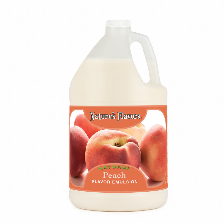 Peach Flavor Emulsion for High Heat Applications