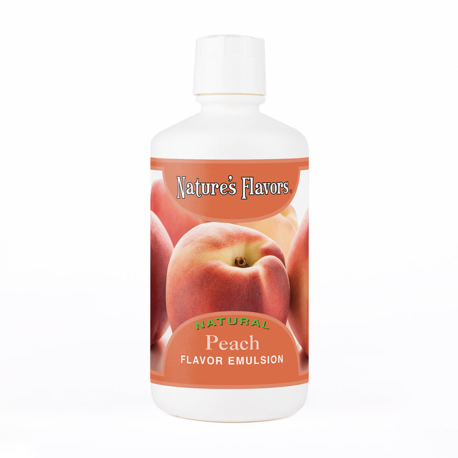 Peach Flavor Emulsion for High Heat Applications