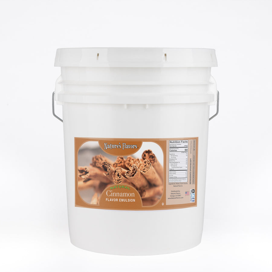 Cinnamon Flavor Emulsion for High Heat Applications