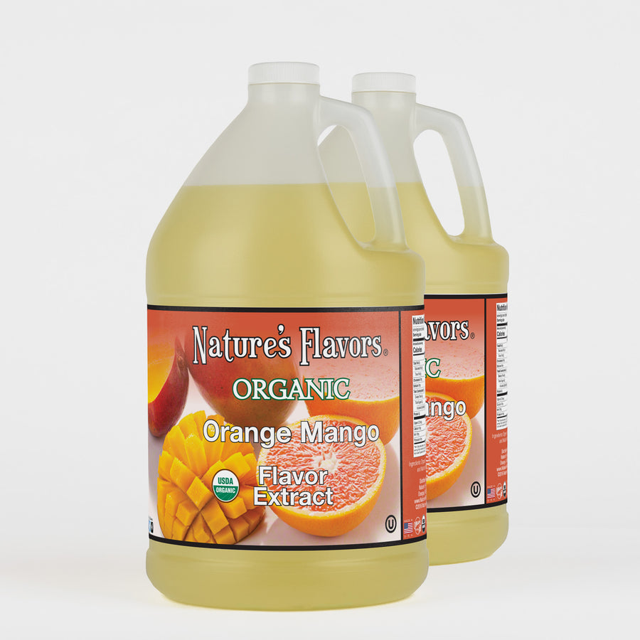 Orange Mango Flavor Extract, Organic