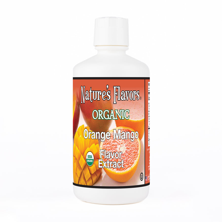 Orange Mango Flavor Extract, Organic