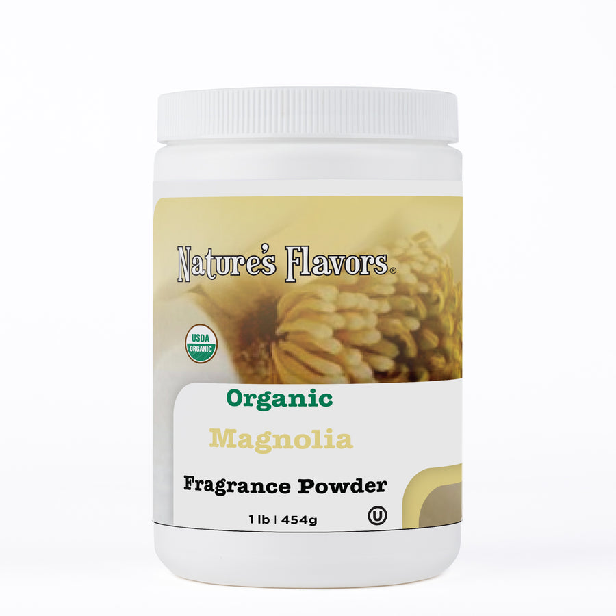 Organic Magnolia Fragrance Powder
