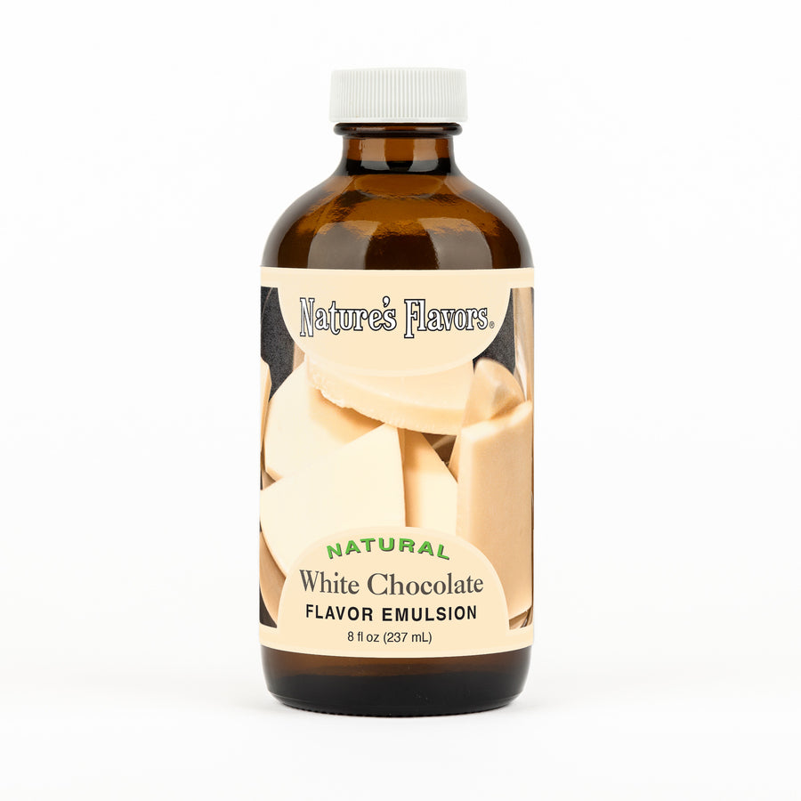 White Chocolate Flavor Emulsion for High Heat Applications