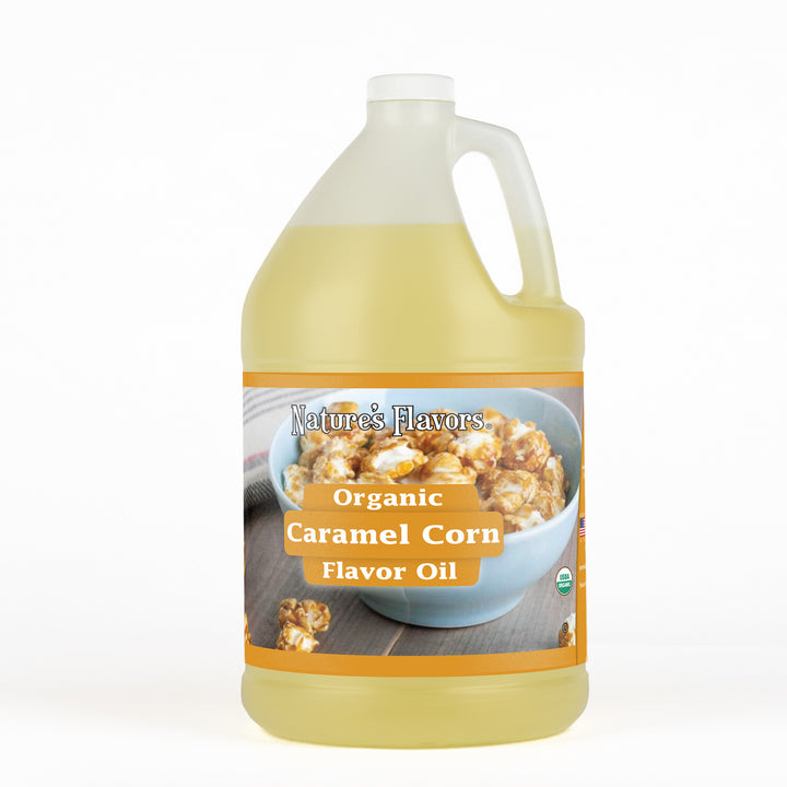 Caramel Corn Flavor Oil, Organic