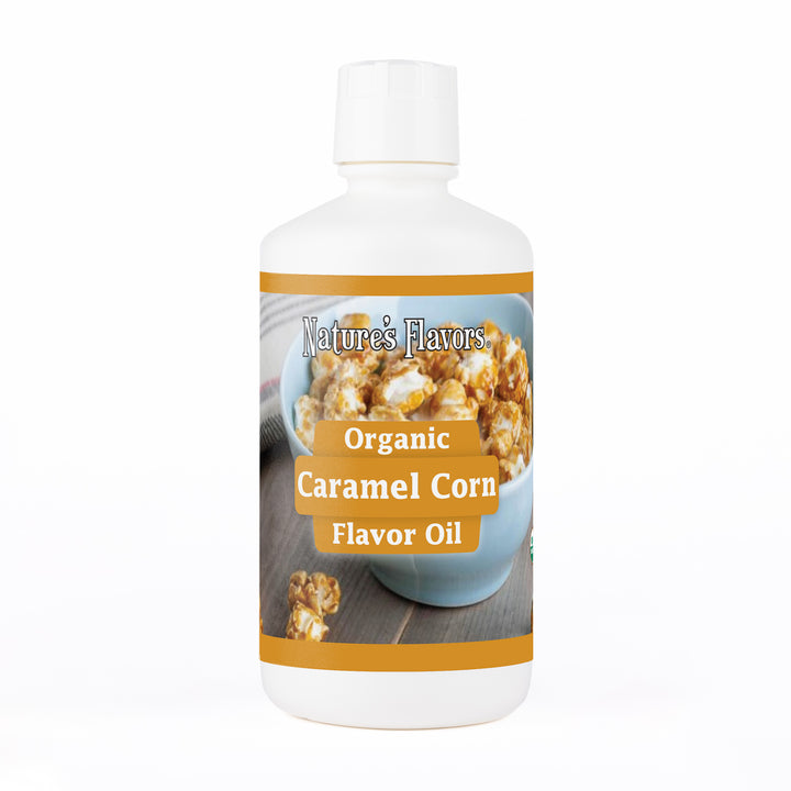 Caramel Corn Flavor Oil, Organic