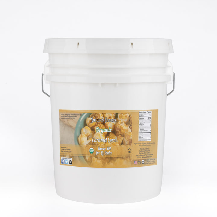 Organic Caramel Corn Flavor Oil for Lip Balm