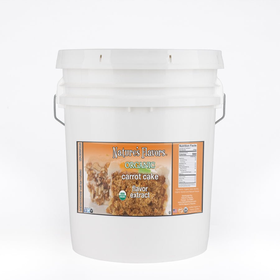 Organic Carrot Cake Flavor Extract Without Diacetyl