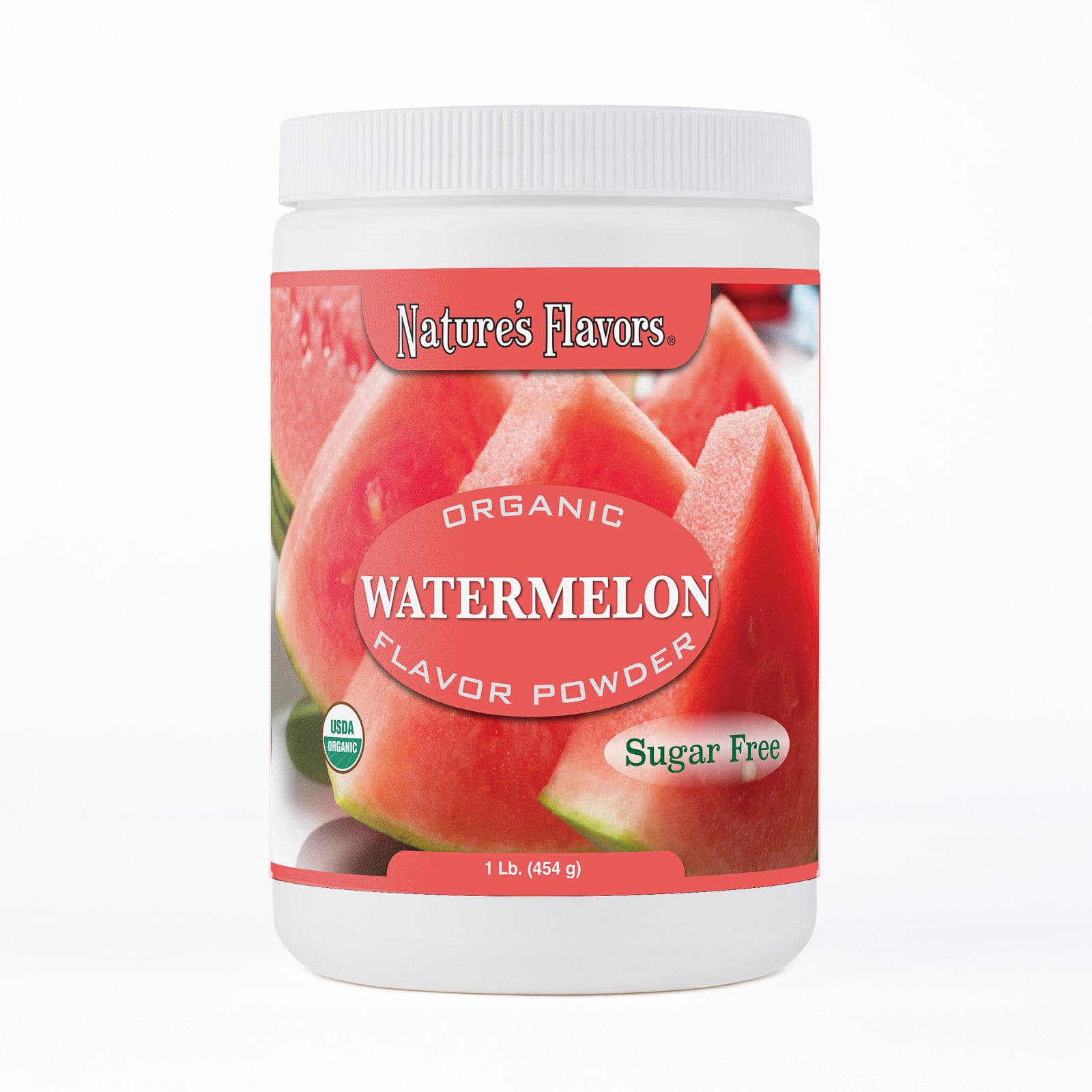 Watermelon Flavor Powder (Sugar-Free), Organic – Nature's Flavors