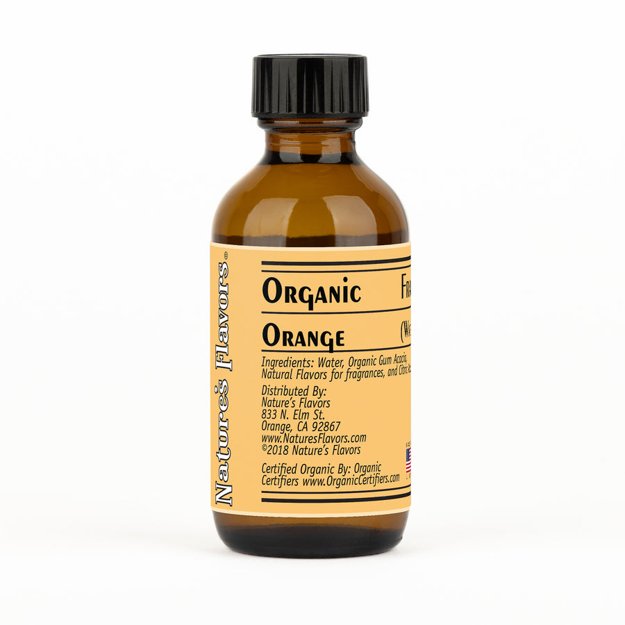 Organic Orange Fragrance Emulsion with Floral Notes (Water Soluble)
