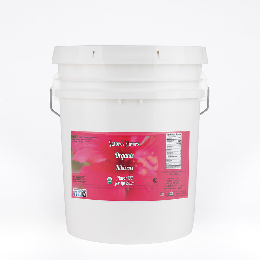 Organic Hibiscus Flavor Oil for Lip Balm