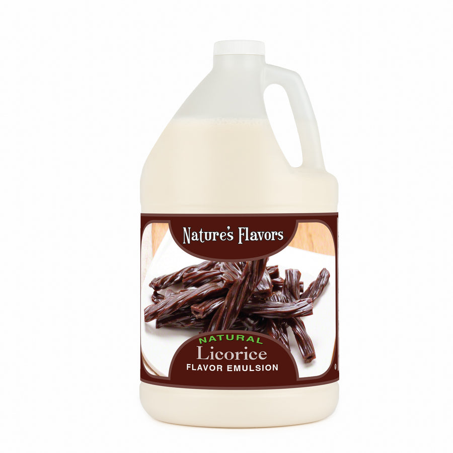 Licorice Flavor Emulsion for High Heat Applications