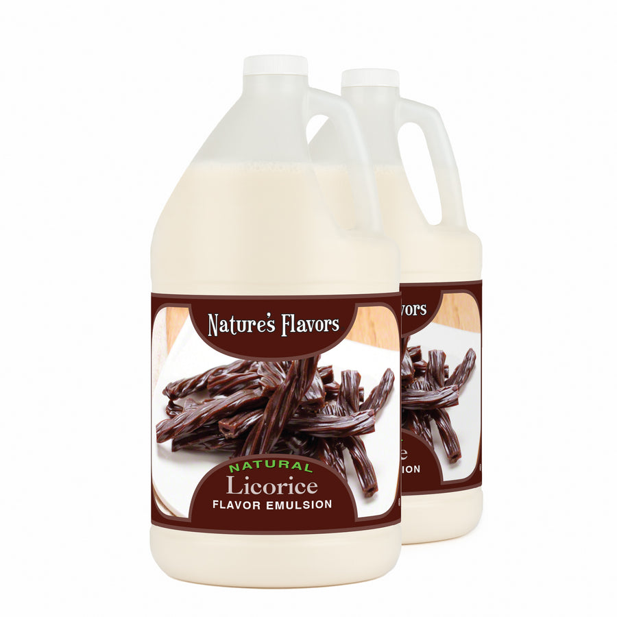 Licorice Flavor Emulsion for High Heat Applications