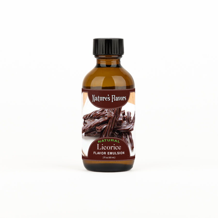 Licorice Flavor Emulsion for High Heat Applications