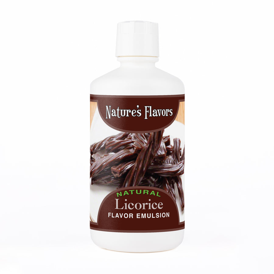 Licorice Flavor Emulsion for High Heat Applications