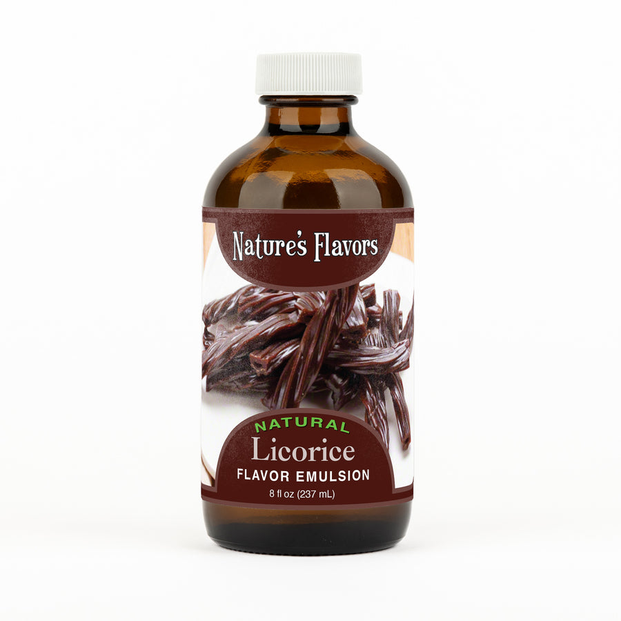 Licorice Flavor Emulsion for High Heat Applications