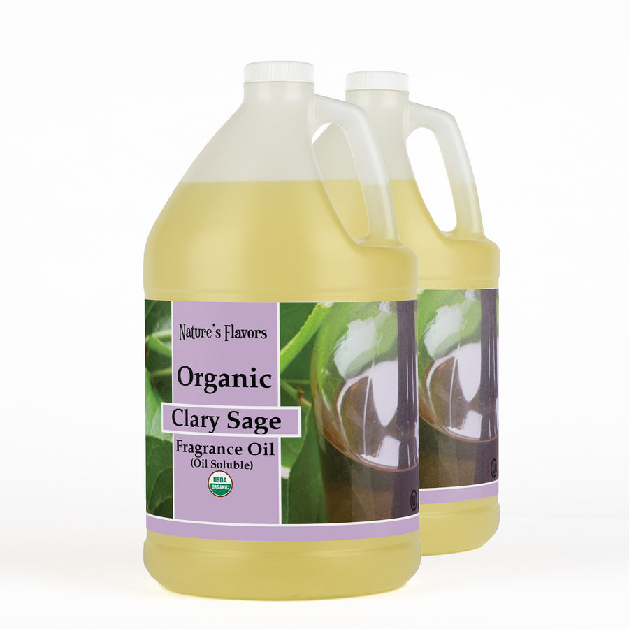 Clary Sage Fragrance Oil (Oil Soluble), Organic