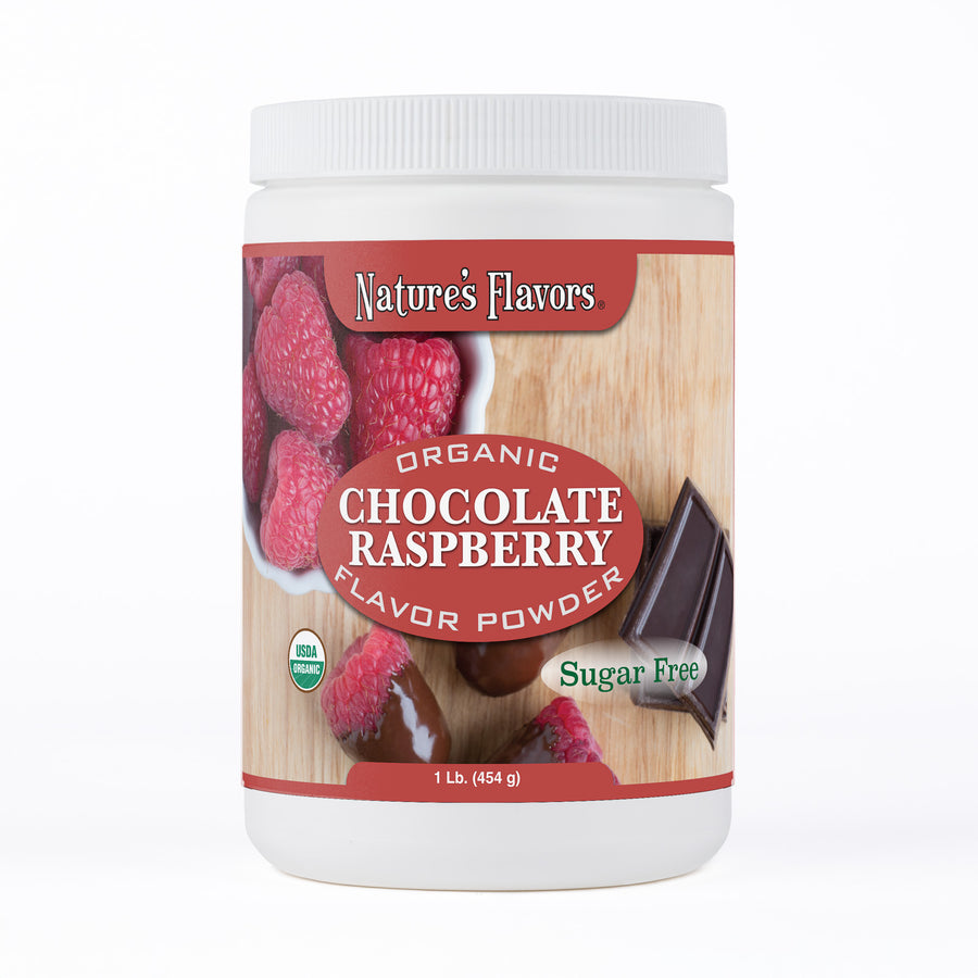 Chocolate Raspberry Flavor Powder (Sugar-Free), Organic