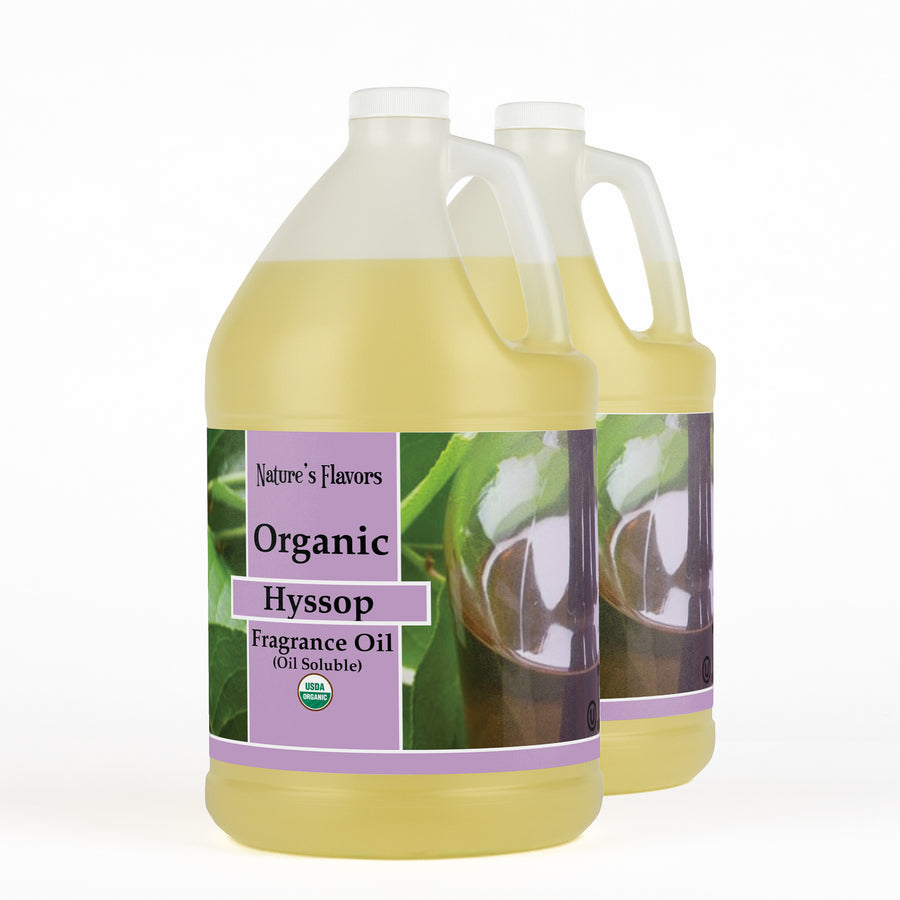 Hyssop Fragrance Oil (Oil Soluble), Organic
