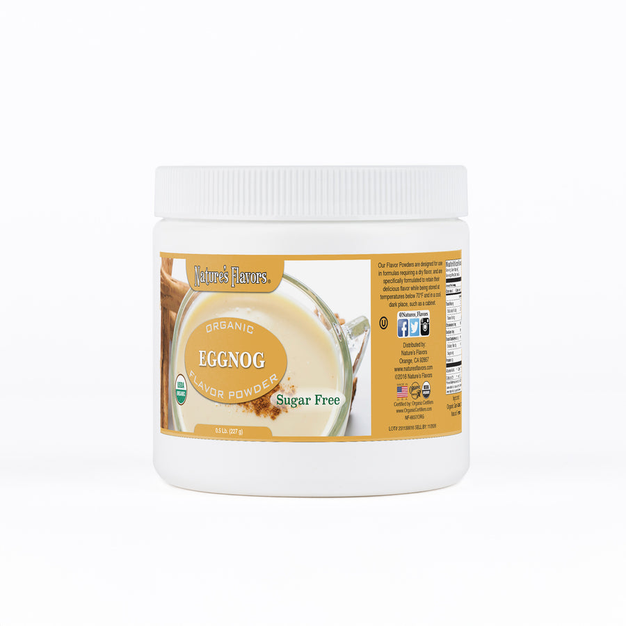 Eggnog Flavor Powder (Sugar-Free), Organic