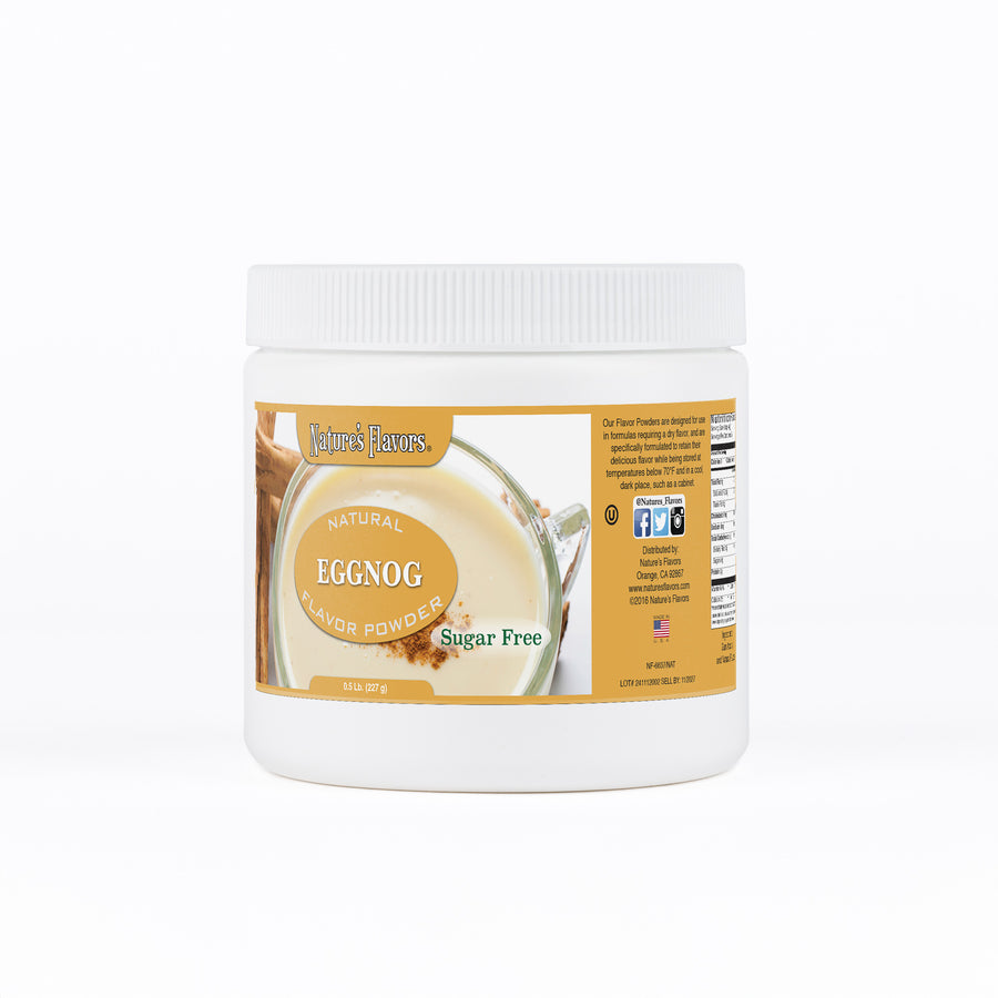 Eggnog Sugar Free Flavor Powder