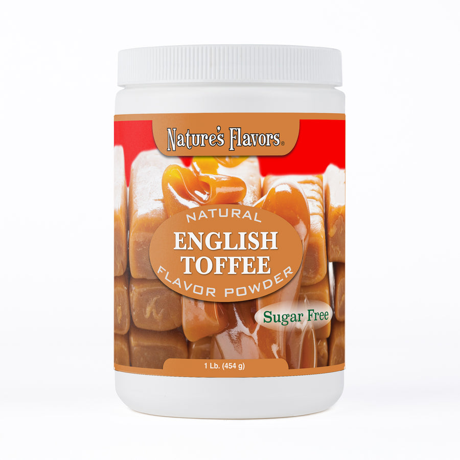 English Toffee Sugar Free Flavor Powder