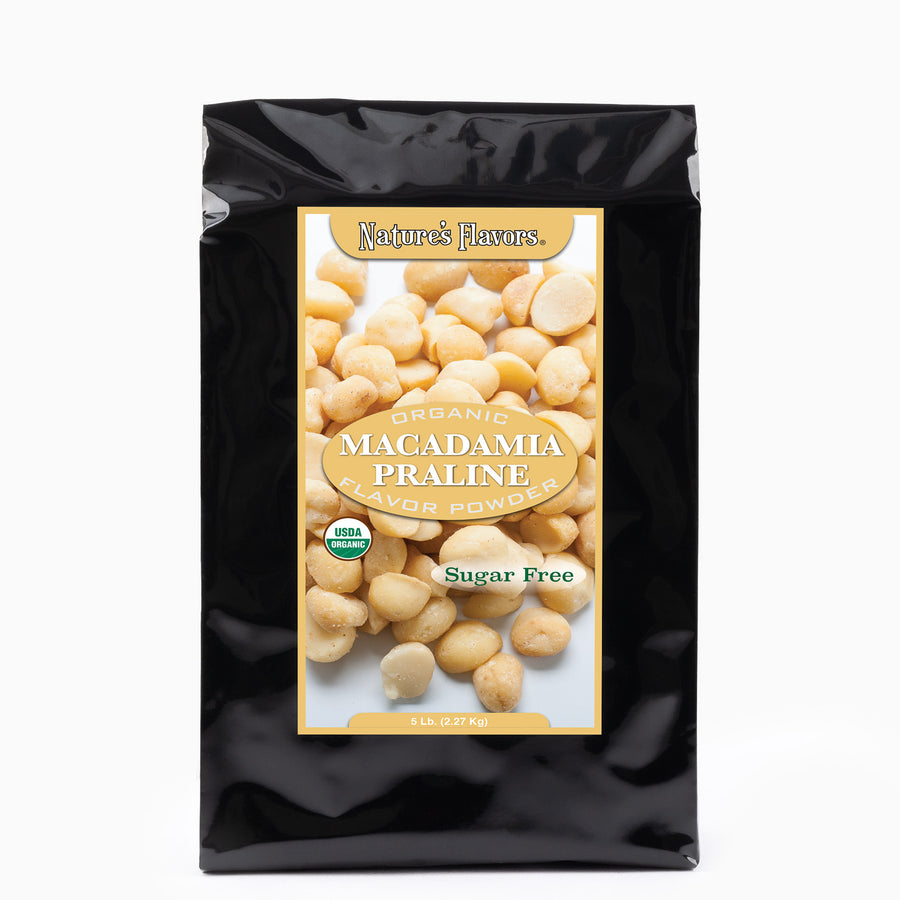 Macadamia Praline Flavor Powder (Sugar-Free), Organic