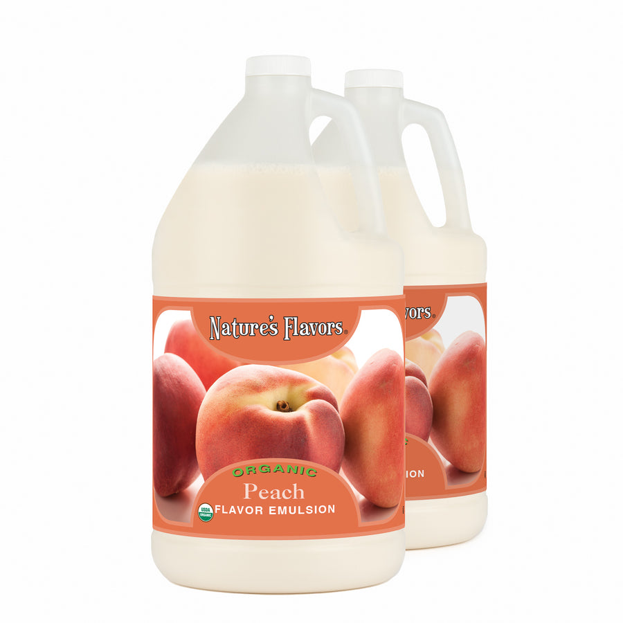 Peach Flavor Emulsion for High Heat Applications, Organic