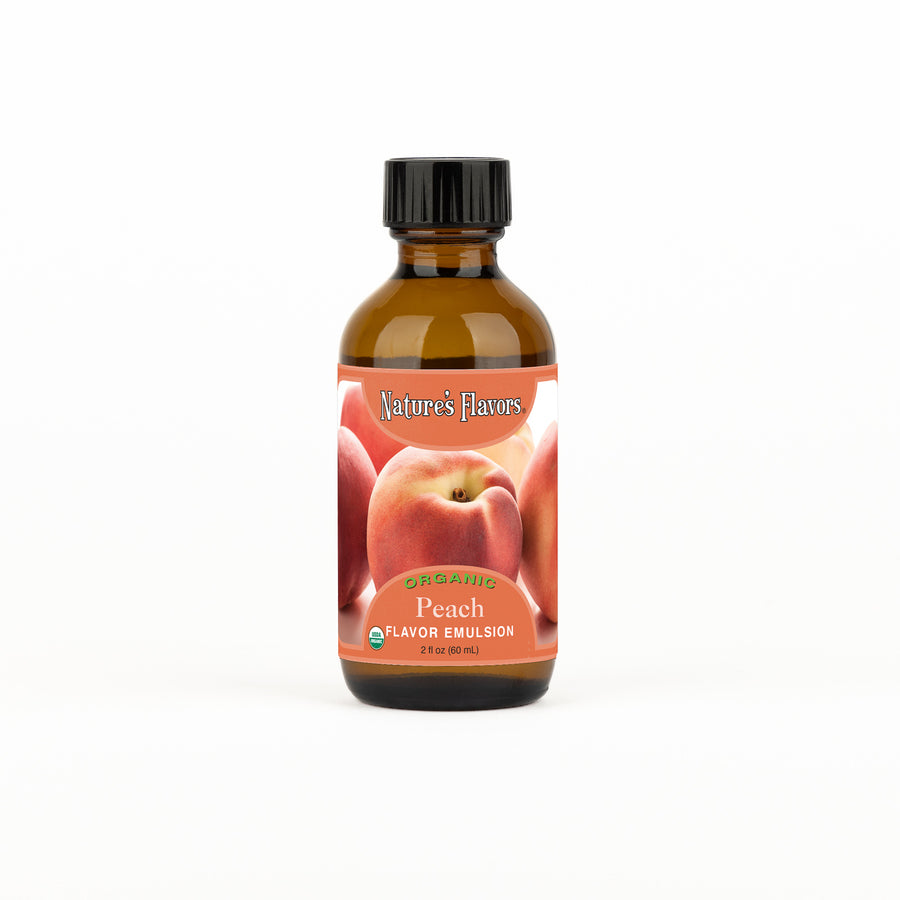 Peach Flavor Emulsion for High Heat Applications, Organic