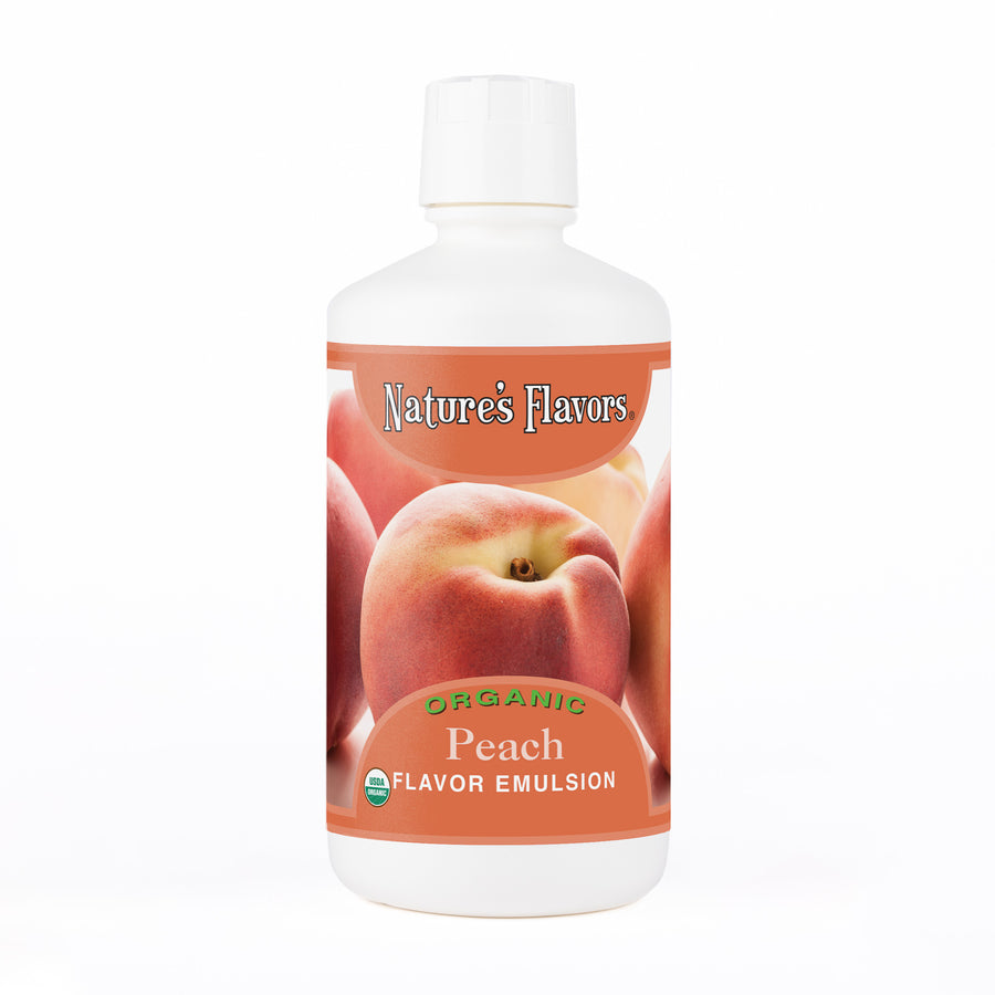 Peach Flavor Emulsion for High Heat Applications, Organic