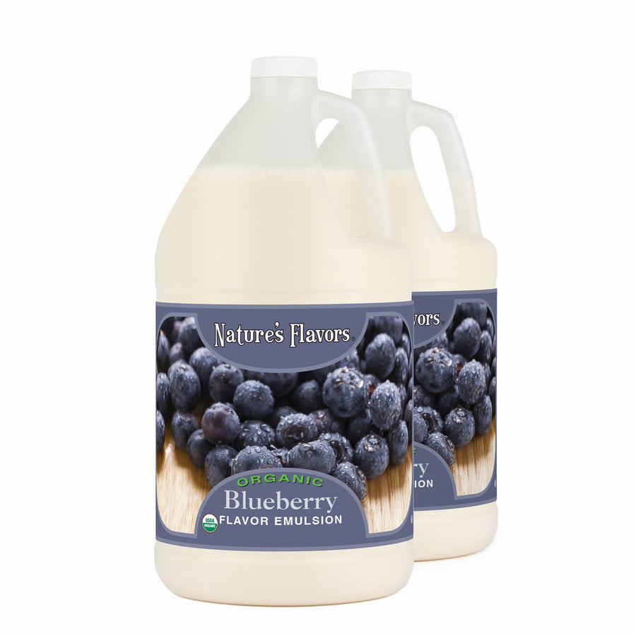 Organic Blueberry Flavor Emulsion for High Heat Applications