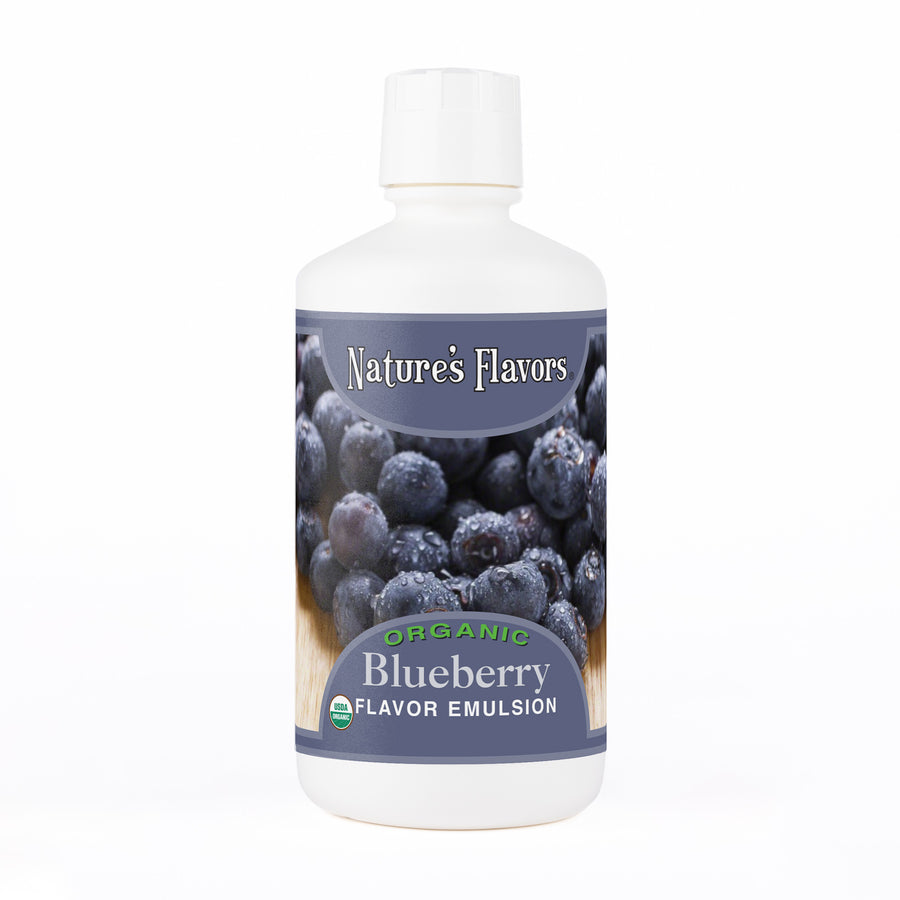 Organic Blueberry Flavor Emulsion for High Heat Applications