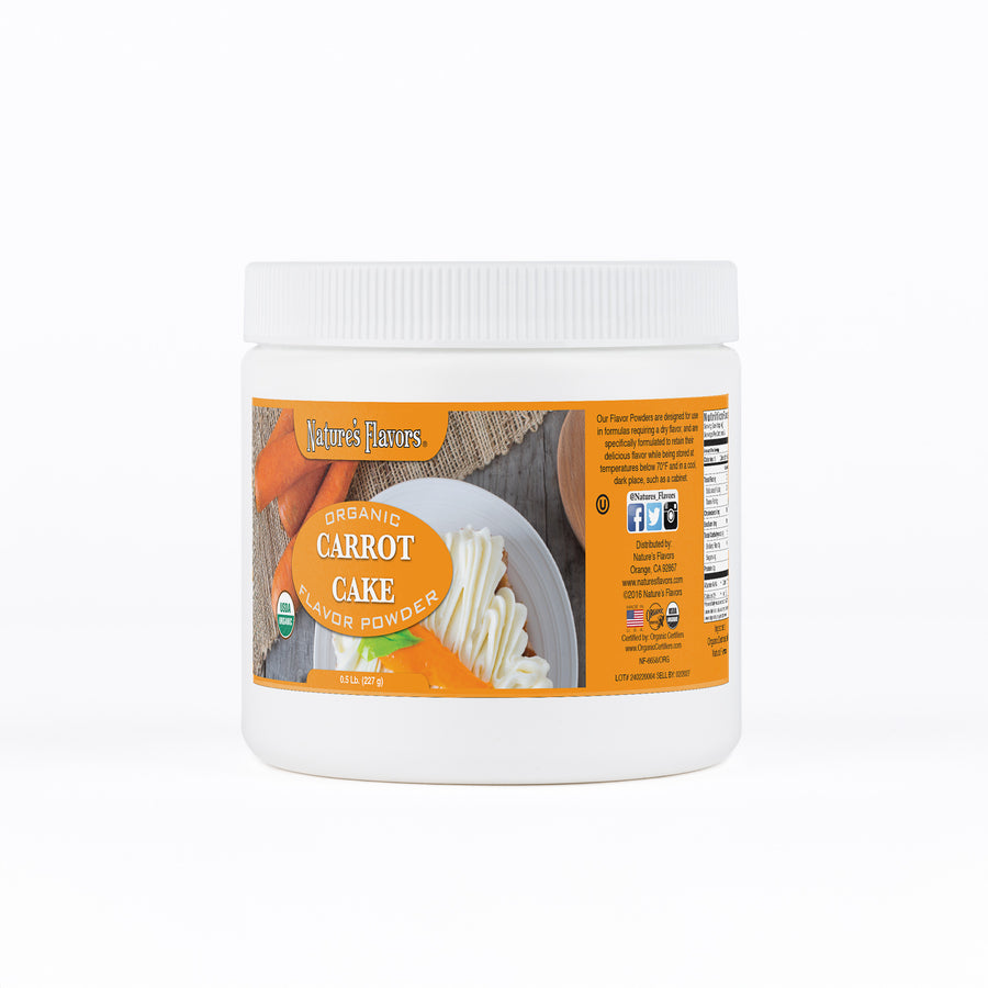 Carrot Cake Flavor Powder, Organic