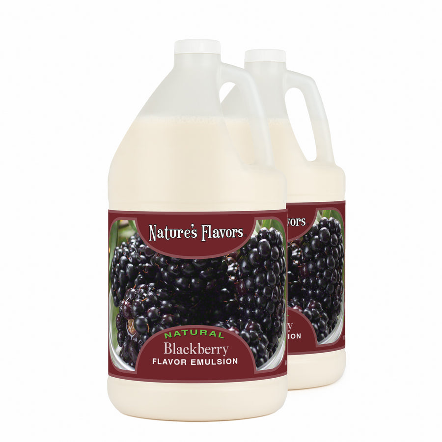 Blackberry Flavor Emulsion for High Heat Applications