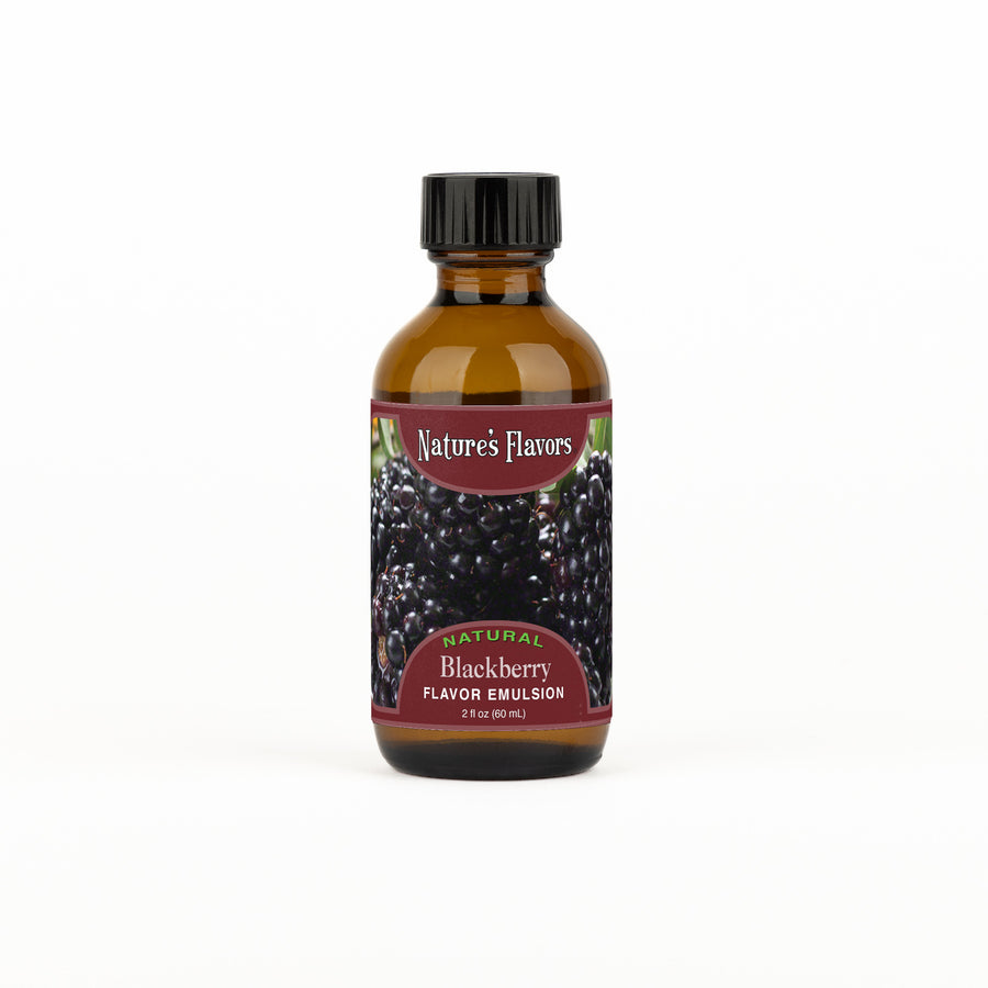 Blackberry Flavor Emulsion for High Heat Applications