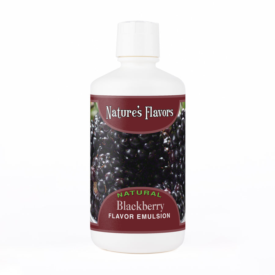 Blackberry Flavor Emulsion for High Heat Applications