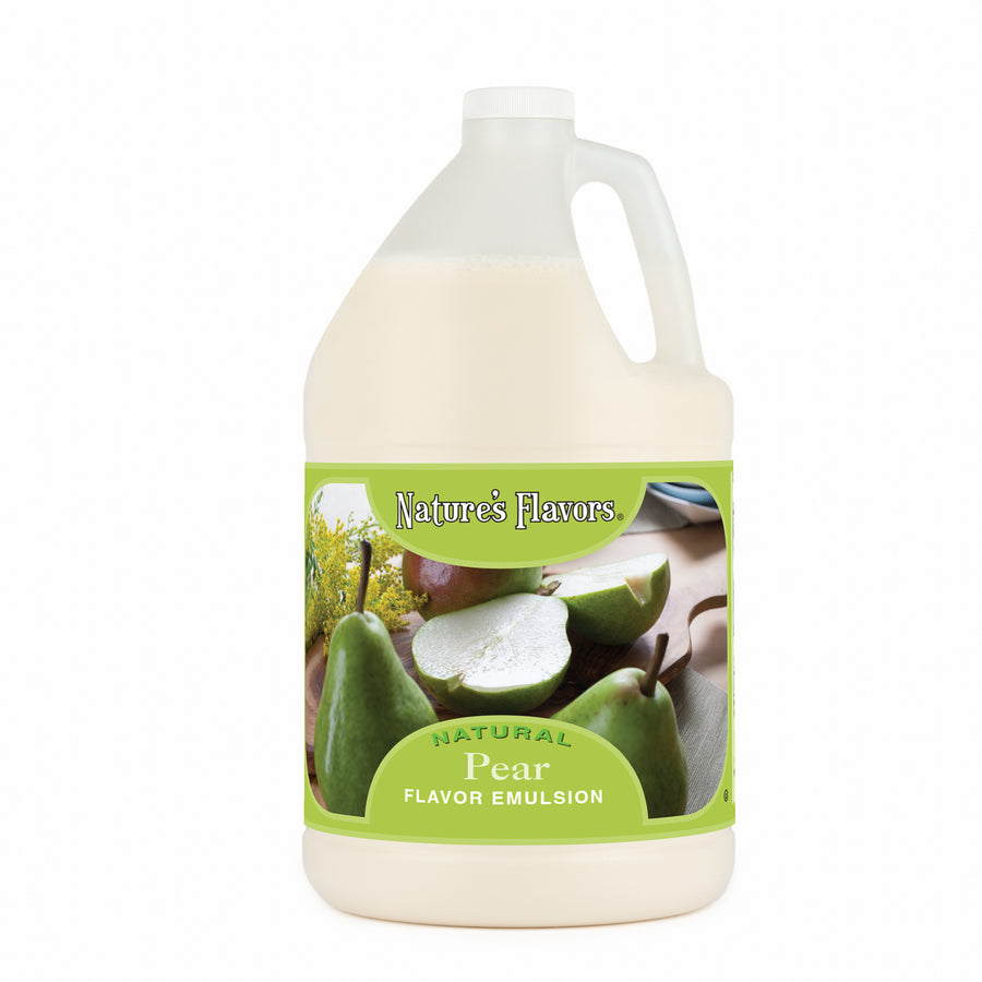 Pear Flavor Emulsion for High Heat Applications