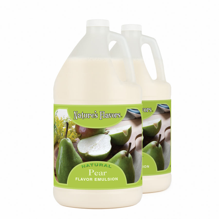 Pear Flavor Emulsion for High Heat Applications