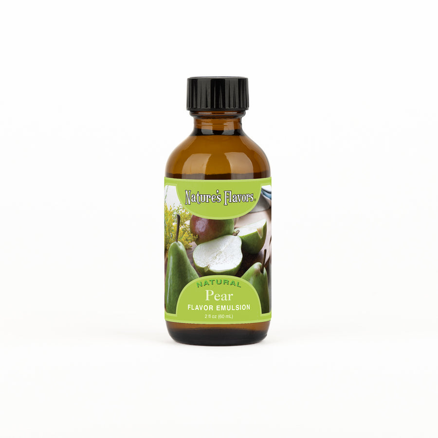 Pear Flavor Emulsion for High Heat Applications