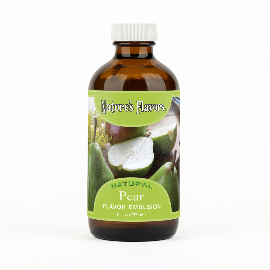 Pear Flavor Emulsion for High Heat Applications