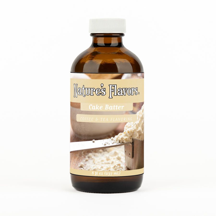 Organic Cake Batter Coffee and Tea Flavor Without Diacetyl