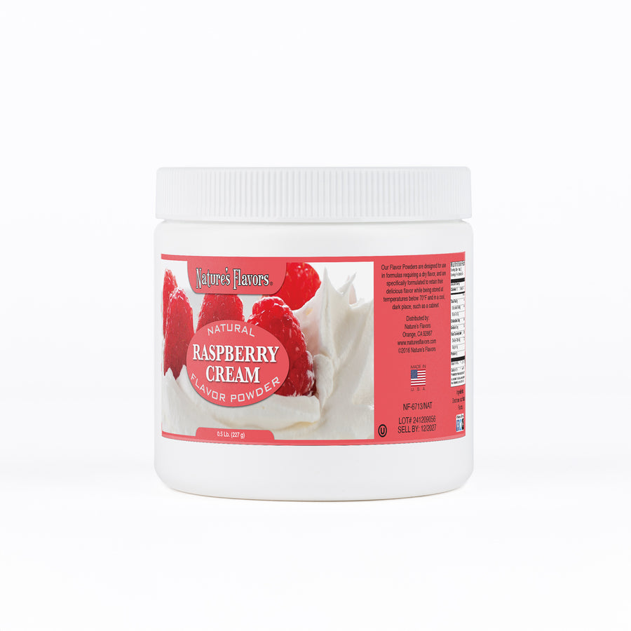 Raspberry Cream Flavor Powder, Natural