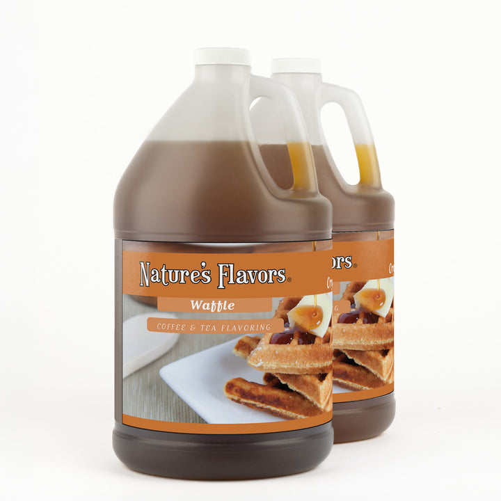 Organic Waffle Coffee and Tea Flavor Without Diacetyl