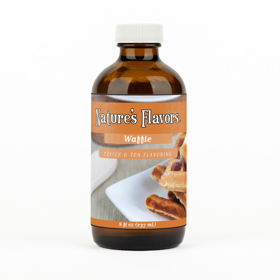 Organic Waffle Coffee and Tea Flavor Without Diacetyl