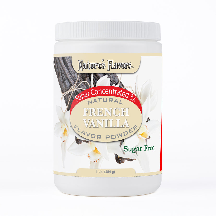 French Vanilla Sugar Free Flavor Powder (3X Fold)