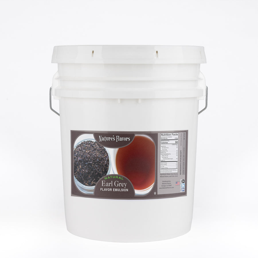 Earl Grey Flavor Emulsion for High Heat Applications